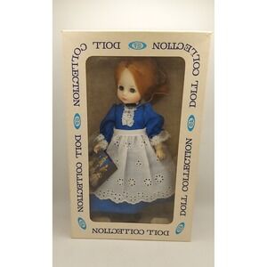 1983 Ideal Victorian Collection Blue Dress 12" Doll